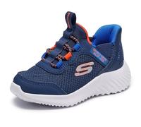 Skechers Bounder Brisk-Burst - Scarpe da Ginnastica, Navy/Blue,