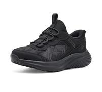 Skechers Bambini e Ragazzi Bounder PRO Slip-in ALLENATRICE, Black Synthetic Black Textile Trim, 39 EU