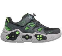 Skechers Bambini e Ragazzi Gametronix 3.0 Sneaker, Black Synthetic Textile Lime Trim, 37 EU