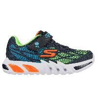 Skechers Bambino Flex-Glow Elite - Vorlo Sneaker in Blu Navy Blue , Taglia 32