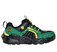 Skechers Bambino John Deere: Adventure Track - Rugged-Brights Sneaker in Verde/Nero, Taglia 28.5