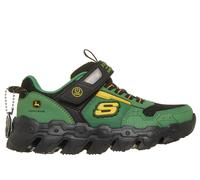 Skechers Bambino John Deere: Mega-Flex Lite - Dozer-Brights Sneaker in Grigio/Nero, Taglia 35