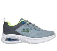 Skechers Bambino Microspec Max Advance Sneaker in Grigio/Carbone, Taglia 36.5