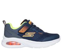 Skechers Bambino Microspec Max Advance - Squad-Pacer Sneaker in Blu Navy Blue/Carbone, Taglia 28.5