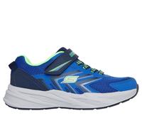 Skechers Bambino Microspec Tread Sneaker in Blu/Blu Navy Blue, Taglia 34, Lavabile in lavatrice