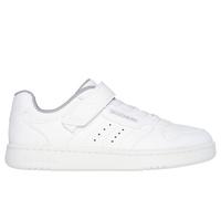 Skechers Bambino Quick Street Sneaker in Bianco, Taglia 32, Lavabile in lavatrice