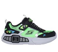 Skechers Bambino S-Lights: Light Storm 3.0 Sneaker in Nero/Lime, Taglia 27