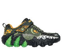 Skechers Bambino Skech-O-Saurus Light 2.0 Sneaker in Oliva, Taglia 35