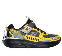 Skechers Bambino Skech Tracks Sneaker in Carbone/Giallo, Taglia 28
