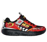 Skechers Bambino Skech Tracks Sneaker in Nero/Rosso, Taglia 35