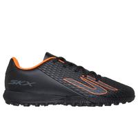 Skechers Bambino SKX_2 Jr Youth TF Shoes in Nero/Arancione, Taglia 35.5