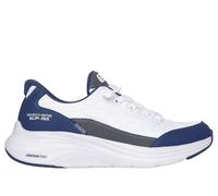 Skechers Bambino Slip-ins: Contour Foam - Cozy Fit Sneaker in Bianco/Blu Navy Blue, Taglia 27.5, Lavabile in lavatrice