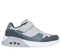 Skechers Bambino UNO Lite 2.0 - Pillar Duo Sneaker in Grigio Chiaro, Taglia 33.5, Lavabile in lavatrice