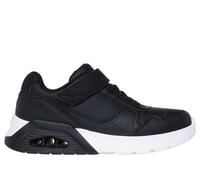 Skechers Bambino UNO Lite 2.0 - Pillar Duo Sneaker in Nero/Bianco, Taglia 33, Lavabile in lavatrice