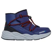 Skechers Bambino Waterproof: Turbo Tread - Storm Glider Shoes in Blu Navy Blue/Nero, Taglia 34
