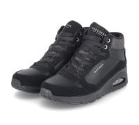 Skechers BBK 177181 - Stivali stringati in pelle e sintetico da donna, colore: Nero, Nero , 37 EU