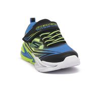 Skechers Flex-Glow Ultra, Scarpe da Ginnastica, Nero Blu Verde Lime, 30 EU