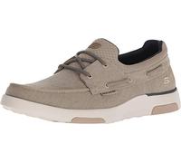 Skechers Bellinger-Garmo Oxford Scarpa Uomo, Tortora, 42 EU