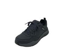 Skechers BENAGO MEN, Scarpa da Camminata Uomo, Navy Waterproof Leather, 40 EU