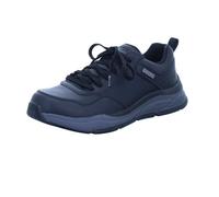 Skechers BENAGO MEN, Scarpa da Camminata Uomo, Nero Grigio Pelle Impermeabile, 39.5 EU