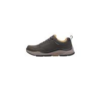 Skechers BENAGO MEN, Scarpa da Camminata Uomo, Olive Waterproof Leather, 43 EU