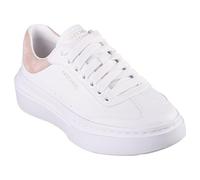 Skechers Best Behavior, Cordova Classic MIGLIOR COMPORTAMENTO Donna, White Duraleather Pink Trim, 36 EU
