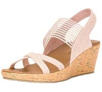 Skechers Beverlee - High Tea, Sandali a Punta Aperta Donna, Pink, 41 EU