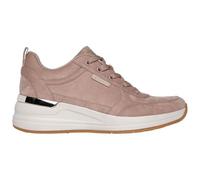 Skechers Billion 2 Prissy N Plush Sneaker Donna, Microfibra stropicciata Tortora, 38.5 EU