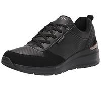 Skechers per donna. 155616 Billion Sneakers - Macchie sottili nere (36), Nero, 3 a 5cm, Stringhe, Casual, Imitazione cuoio, Animal Print