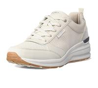 Skechers Billion Subtle Spots, Scarpe da ginnastica basse Donna, Off White Dura Leather White Leopard Trim, 37.5 EU