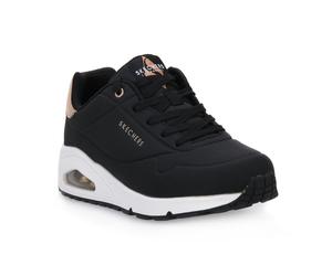 SKECHERS BLK UNO GOLDEN sneakers moda Donna 39