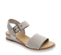 Skechers Bob Donna, Bacio del Deserto SERENDIPITO, Microfibra Taupe, 37 EU