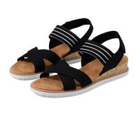 Skechers Bob Donna, Bacio sul Deserto A RIMANDA, Tessuto Nero, 39 EU