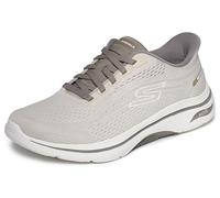 Skechers Sneaker Go Walk Arch Fit 2.0 Percy Uomo Tan Textile/Trim Taglia 40
