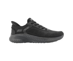 SKECHERS BOB SQUAD CHAOS-SOLID STEP 118312-BBK Sneakers da uomo in tessuto nero