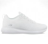 Skechers Bob Squad - Donna Sneaker Bianco 32504-WHT Sport Fitness Scarpe Nuovo