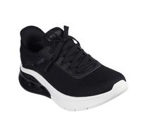 Skechers Bobs Arc Waves 2.0 Now It, Scarpe da Ginnastica Donna, Black Engineered Knit, 37.5 EU