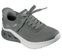 Skechers Bobs Arc Waves 2.0 Now It Sneaker Donna, Maglia ingegnerizzata Verde Oliva, 38.5 EU