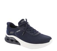 Skechers Uomo Slip-ins: BOBS Sport Arc Waves 2.0 Sneaker in Blu Navy Blue, Taglia 41, Lavabile in lavatrice
