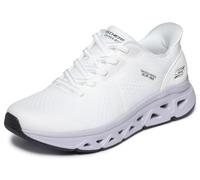 Skechers Bobs Arc Waves Remix Get Ground, Scarpe da Ginnastica da Donna, Bianco, 40