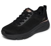 Skechers Bobs Arch Fit ELEV8 - Sneaker da Donna, Colore Nero, Taglia 39