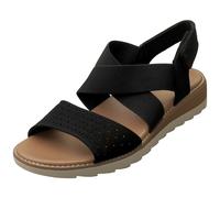 Skechers BOBS Arch Fit Oasis Vegan Nere Sandali Donna - 40 EU