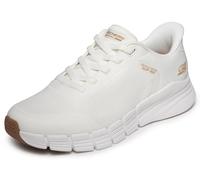 Skechers Bobs B Flex 2.0, Sneakers Uomo, Tessuto Bianco, 41.5 EU