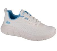 Skechers Bobs Bamina, Scarpe Donna, Bianco Blu, 39 EU