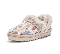 Skechers Bobs Cozy Kiss-Paw Jams Slipper da donna, Marrone, multicolore., 39 EU