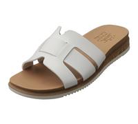 Skechers BOBS Desert Kiss Low Donna White Slide Sandals - 37 EU