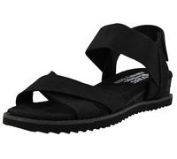 Skechers Bobs Desert Kiss Secret Picnic, Sandali Donna, Nero, 39 EU