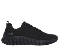 Skechers Bobs Geo How Debonair Sneaker Uomo, Poliuretano Nero, 44 EU