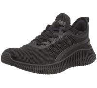 Skechers Bobs Geo New Aesthetics, Scarpe sportive Donna, Black Knit Synthetic Trim, 39 EU
