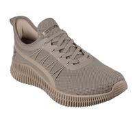 Skechers Bobs Geo, Scarpe sportive Uomo, Taupe Knit Synthetic Trim, 44 EU